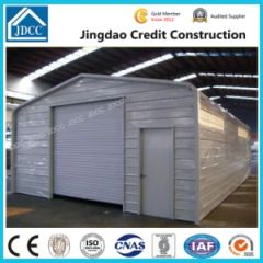 Easy Install Prefab Steel Garage Trademark JDCC Certification ISO Door Security Door HS Code 9406000090 Origin Beijing, China - Image 1