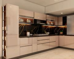 Wooden Modular Kitchen Services Material Wooden Location Uttarakhand Service Mode Offline Kitchen Shape L-Shape Service Duration 5 - Adil