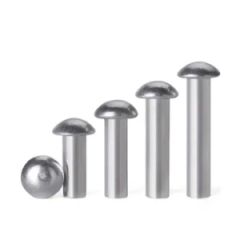 Aluminium Dome Head Round Head Rivet Button Head Solid Rivet Nut - Image 1