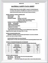 6 certificate from Yangzhou New Lotus Plastic & Daily Chemicals Co., Ltd.