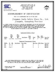 SGCC certificate from Foshan Xingyu Anya Technology Co., Ltd