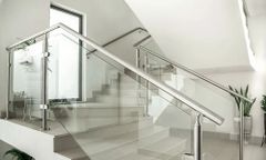 Spigot Based Balcony Glass Railing (Flat Glass) Material Glass Design Ralling Position Balcony Color Transparent Glass Type Flat - Image 3
