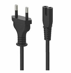 2 Pin Power Cable Cable Color Black Voltage Range 110v-250v Current Rating 2-4a, 2A-4A Compatible SMPS Compatible Design Feature Fully - Image 1