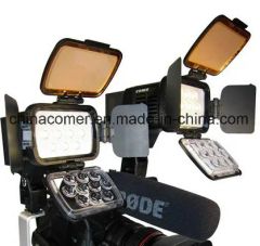 Comer LED on Camera Light (CM-LEX1800) Material PC Trademark COMER Light Source LED Max.Luminance 1800 HS Code 9405409000 - Image 1