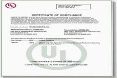UL certificate from Lonyu Agv Co., Ltd
