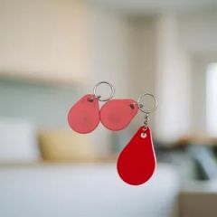 Tri-Color Uid/Cuid Blank-Chip Keychain Cards, Write-Supported, Factory Wholesale. - Image 2