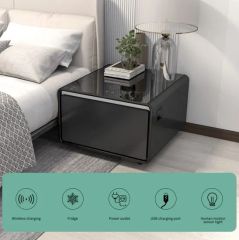 Stylish Multifunctional Smart Coffee Table Bedside Table - Image 1
