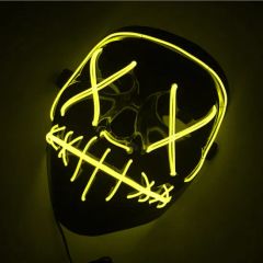 Halloween LED Mask Pouting Western Colorful 23*20*5cm 249g MOQ100 1Y - Image 2