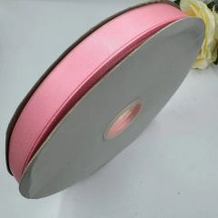 100% Polyester 15mm Single Face Wine Satin Ribbon for Custom Logo - Image 5