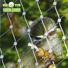 7X7 Rope Protective Stainless Steel Wire Flexible Rope Mesh for Zoo Animal Cages Bird Cage Mesh Falling Prevention Mesh - Image 2