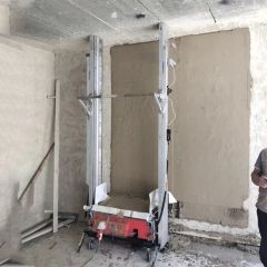 Automatic Leaving Leveling Wall Plastering Rendering Machines - Image 1
