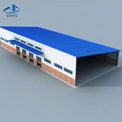 Customizable Metal Portal Frame for Budget-Friendly Prefab Warehouses - Image 5