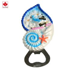 Resin Sea Snail Shape Bottle Opener Origin China Model NO. OEM Style Antique Trademark Wutong Suitable For Home HS Code 392640000 - Image 2