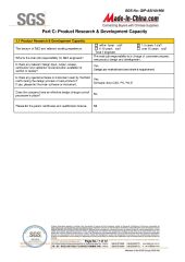 SGS certificate of Guangzhou MyWow Decor Co., Ltd – certificate photo, supplier certificates section