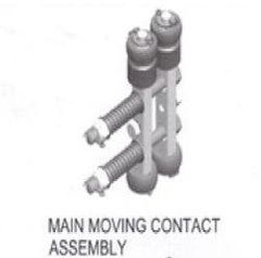 Main Moving Contact Assembly Durability Durable Construction Sturdy Reliability Reliable Material Quality High - Image 1