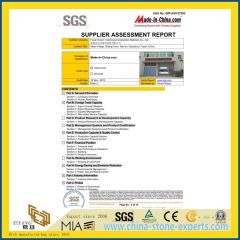 2015 SGS Audited Report of Fujian Yuanhong Construction Materials with YEYANG Stone Factory certificate from Xiamen Yeyang Import & Export Co., Ltd.
