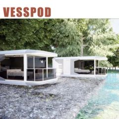 2023 20FT 40FT Luxurious Prefabricated Modular Sea View Sun Room Beach Room Apple Cabin Bar Office Pod - Qingzhou Vessel Housing Technology Co., Ltd.