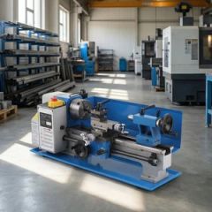 Compact Metal Spinning Machine for Precision Woodworking and Metalwork - Image 1