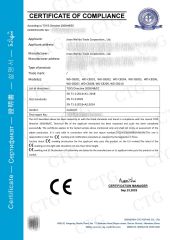 CE certificate from Jinan Wellda Trade Corporation Ltd