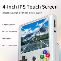 High Quality Rg406V Handheld Gaming Player 5g WiFi 4 Inch Touch Screen 5500mAh Multiple Functional Video Game Consoles - Image 2