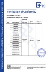 High voltage strip light CE-EMC 2 certificate of Glow-Grow Lighting Co., Ltd. – certificate photo, supplier certificates section