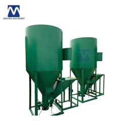 500-2000kg Vertical Farm Chicken Pig Cow Sheep Livestock Feed Crusher Grinding Grinder Mixing Machine Feed Mixer - Henan Mingwei Machinery Equipment Co., Ltd.