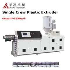 Plastic Extruder for UPVC CPVC HDPE Water Gas Supply Pipe Wood Profile Door Board Glaze Roof Tile Foam Farme Profile Production Ex - Zhangjiagang Deling Machinery Co, Ltd