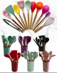Cooking Utensils Set Kitchen Spatula Spoon Utensils Set - Image 2