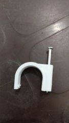 20mm Circle Cable Clip Size 20 mm Color White Diameter 20mm Clip Material Plastic Shape C Shape, Circular Material Plastic Or - Image 3