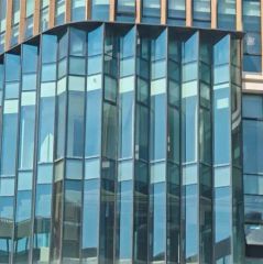 Custom Design Building Facade with Tempered Glass Curtain Wall - Image 2