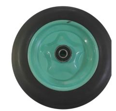 8 Inch Solid Rubber Wheelbarrow Wheel Suitable for Unicycle Mini Generator Garbage Can - Image 4