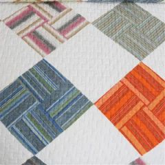 Geometric Prints Quilt China Coverlets - Image 5