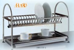 Ss Stainless Steel Drain Rack Kitchen Bowl Drying Bowl Rack Dish Racks - Image 2