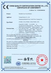 CE certificate from Yuming Electric Co., Ltd