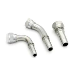 Factory Price Stainless Steel Hydraulic Hose Fittings Head Type Round HS Code 73071900 Connection Female Model NO. fittings - Qingdao Rising Rubber Co., Ltd.