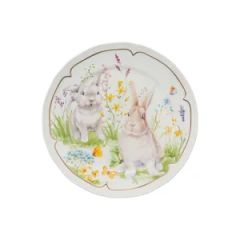 European Style Dinner Plate Easter Dining Set Bunny Gift Ceramic Dinnerware Kitchenware - Image 3