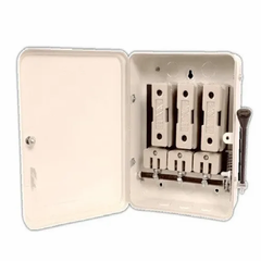 Mild Steel Switch Fuse Unit, For Motor, 3 Pole Voltage 440 V IP Rating IP68 Phase Three Phase Material Mild Steel Number of Poles 3 - Image 3