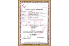 ROHS of Epoxy card certificate of Shenzhen Card Cube Smart Technology Co., Ltd. – certificate photo, supplier certificates section