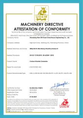 CE certificate of Carbon Dioxide Generator certificate from Shandong New Silk Road Greenhouse Engineering Co., Ltd.
