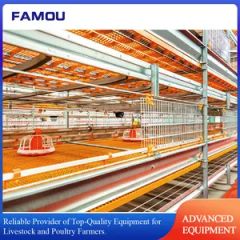 Poultry Broiler Feeding System Feed Pan in Chicken Floor Rearing Farm - Image 4