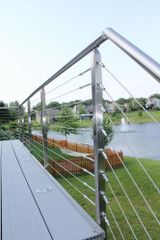 Mild Steel Toughened Glass Balcony Railing, For Home Position Balcony Rail Length 6inch Rail Thickness 8mm Usage/Application - Image 4