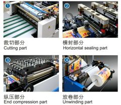 Multifunction Three Side Bottom Side Sealing Bag Making Machine - Image 5