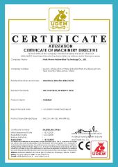 CE certificate certificate from Hefei Honor Automation Technology Co., Ltd.