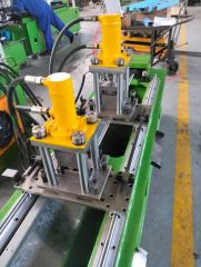 Greenhouse Locking Profile Roll Forming Machine with on Line Punching Holes - Image 6