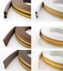 Rubber E Shape Profiles with Adhesive Backing - Image 2