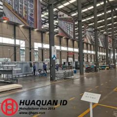 Metal Coating Machinery with Paint Booth Equipment Automatic Spray Booth Automatic Powder Coating Line - Tianjin Huaquan Environmental Protection Technology Co., Ltd