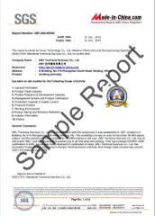 SGS certificate from Xiamen Silu Technology Co., Ltd.