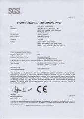 CE Certification for LED String Light certificate from Shenzhen Enrich Lighting Co., Ltd.