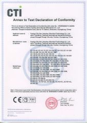 CE Certificate of RO Booster Pump certificate from Foshan City San Jiaozhou Electrical Technology Co., Ltd