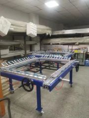 Flat Pneumatic Mesh Screen Stretching Machine Origin China Model NO. GWW Condition NEW HS Code 8442302900 Trademark - Jiangsu Ketchview Machinery Technology Co., Ltd.